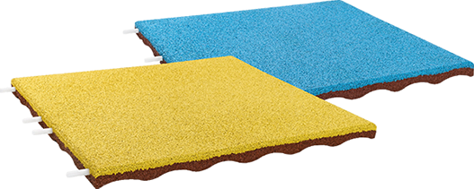 EUROFLEX® EPDM Impact Protection Slabs 遊樂場保護墊 幼兒園地板 兒童安全 跌落保護 無毒 彩色