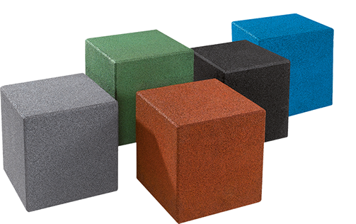 EUROFLEX® Cube EPDM 遊樂場設計 符合德國的設備安全條例 DIN EN 1176:2008 