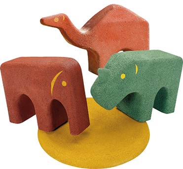 EUROFLEX® Elephant, Rhino and Dromedary